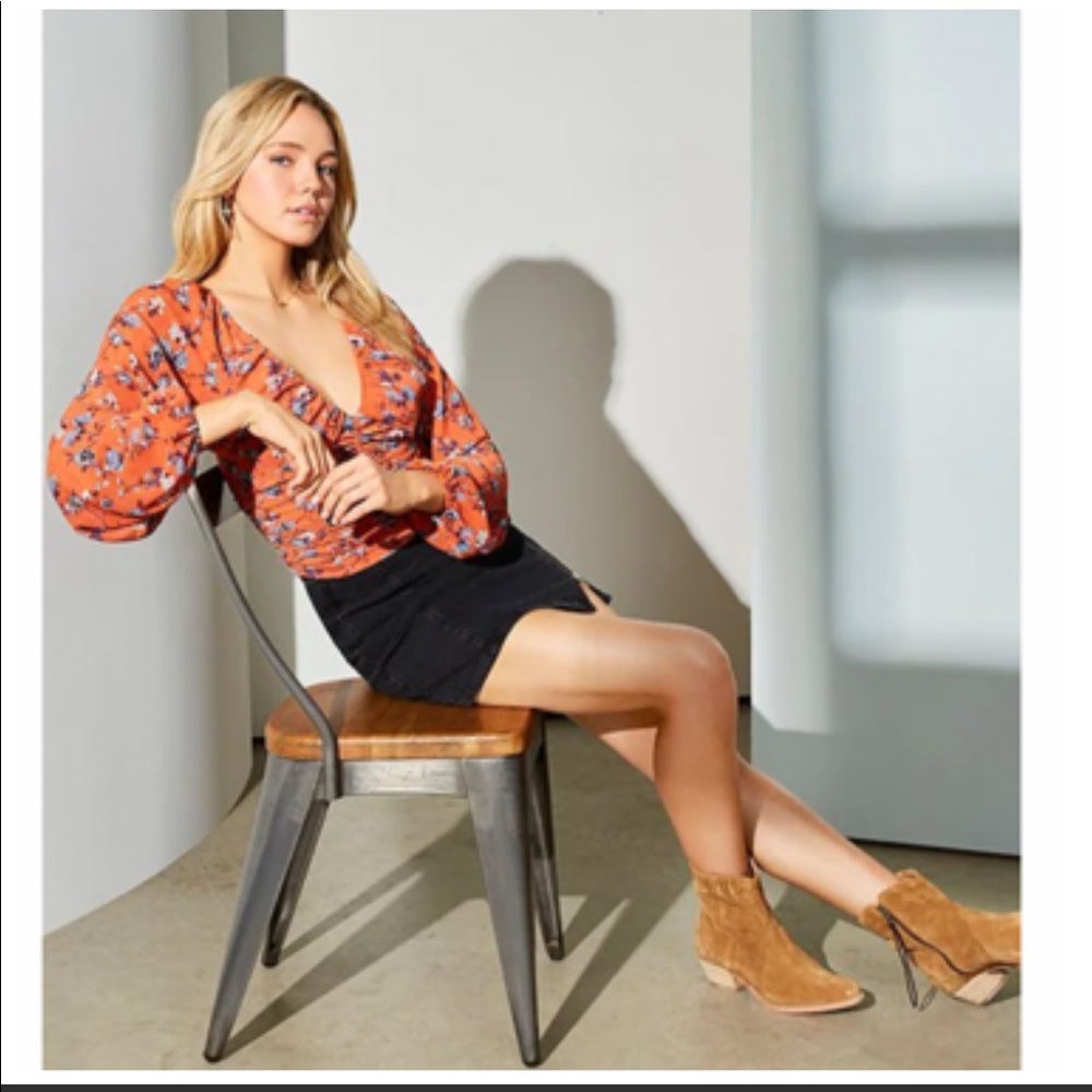 NWT Free People New Final Rose Blouse - Picture 6 of 9